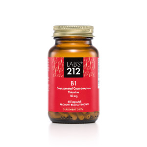 Labs212 Witamina B1 Coenzymated cocarboxylase + Thiamine, kapsułki, 60 sztuk