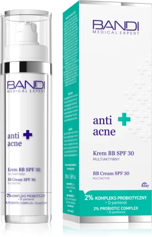 BANDI Medical Expert anti acne Krem BB SPF30 multiaktywny, 50 ml