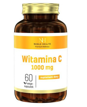 Noble Health Witamina C 1000mg, kapsułki, 60 sztuk