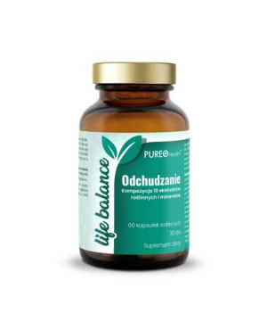 Pureo Health Life Balance Odchudzanie kapsułki, 60 sztuk