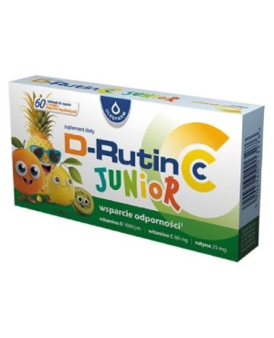 Oleofarm D-Rutin CC Junior, 60 tabletek