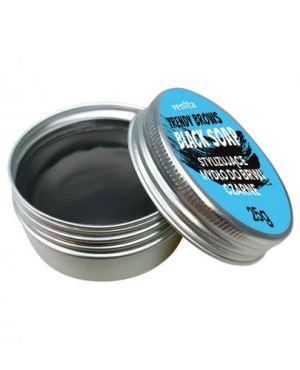 Venita Trendy Brows stylizujące mydło do brwi, Czarne, 25 g