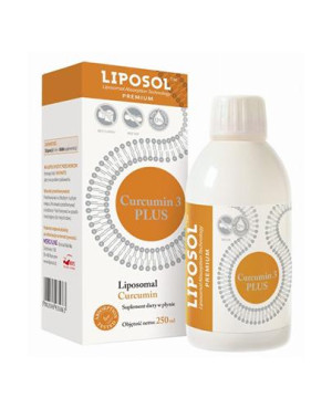 Liposol Curcumin 3 PLUS Liposomalna kurkumina 170 mg, 250 ml