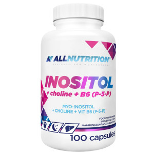 Allnutrition, Inositol + Choline + B6 (P-5-P), kapsułki, 100 sztuk