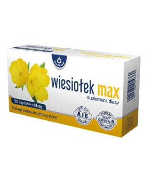 Oleofarm Wiesiołek Max, 30 kapsułek