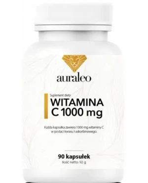 Auraleo Witamina C 1000 mg, kapsułki, 90 sztuk