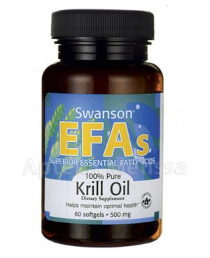 SWANSON Krill Oil - 60 kaps.