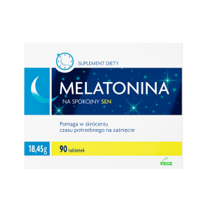 Melatonina 1 mg, tabletki, 90 sztuk