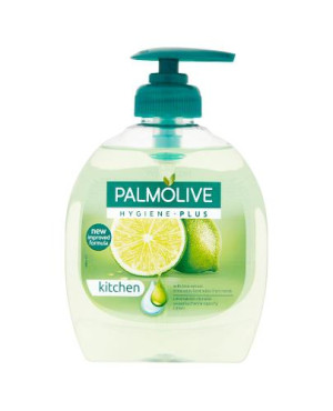Palmolive Hygiene Plus Kitchen Handwash Mydło w płynie do rąk z ekstraktem z limonki i składnikami antybakteryjnymi, 300 ml