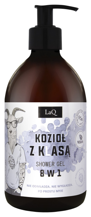 LaQ Żel pod prysznic dla facetów, 500 ml
