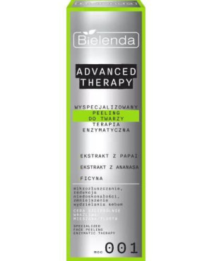 Bielenda Advanced Therapy Terapia Enzymatyczna, Peeling do twarzy wyspecjalizowany, 30 ml