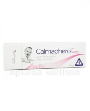 CALMAPHEROL BABY Krem regenerujący do skóry podrażnionej, 60 ml