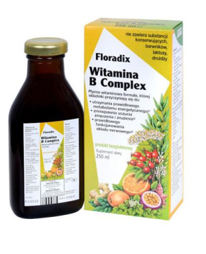 Floradix Witamina B Complex - 250 ml - cena, opinie, właściwości