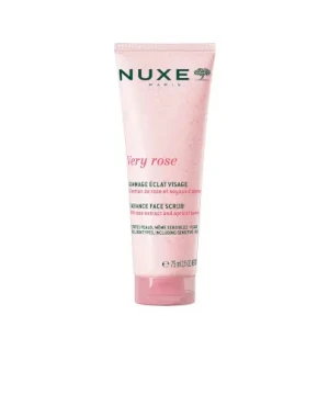 Nuxe Very Rose, Peeling do twarzy rozświetlający, 75 ml