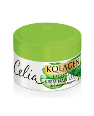 CELIA KOLAGEN Łagodzący krem nawilżający z aloesem - 50 ml