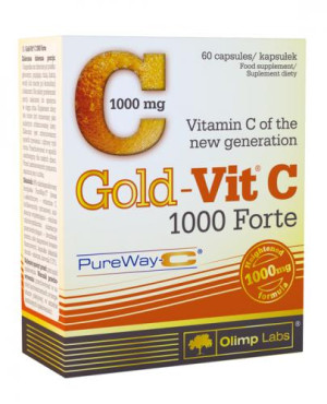 Olimp Gold-Vit C1000 Forte, kapsułki, 60 sztuk