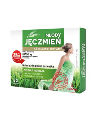 Colfarm Młody jęczmień, tabletki, 60 sztuk