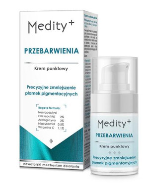 Medity+ Przebarwienia Krem punktowy, 15 ml