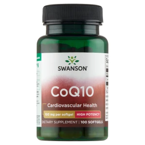 Swanson Koenzym Q10, 100 mg, kapsułki, 100 sztuk