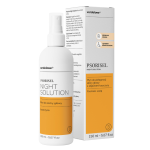 Verdelove Psorisel Night Solution Płyn na łuszczycę skóry głowy, 150 ml
