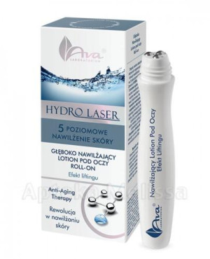 Ava Laboratorium HYDRO LASER Lotion roll-on pod oczy - 15 ml