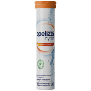 Apetizer hydro, tabletki musujące, 20 sztuk