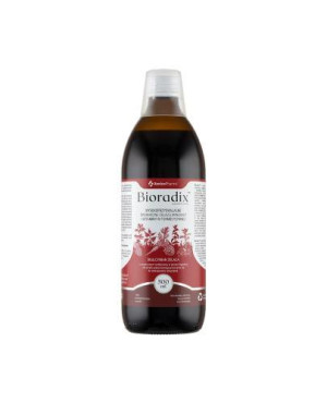 Bioradix - żelazo, witaminy i minerały w płynnej formule, 500ml