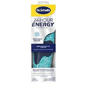 Dr. Scholl's Wkładki do butów Energia 24 Godziny, rozmiar L, 1 para