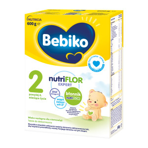 Bebiko 2 Nutriflor Expert, mleko następne dla niemowląt powyżej 6. miesiąca życia, 600 g