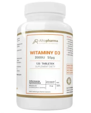 Altopharma Witaminy D3 2000 IU 50 µg 120 tabletek