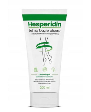 Hesperidin Żel na bazie aloesu z kasztanowcem i hesperydyną, 200 ml