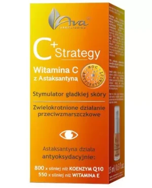 Ava Laboratorium C+ Strategy Stymulator gładkiej skóry krem pod oczy 15 ml