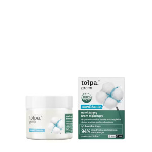 Tołpa Green Nawilżający krem łagodzący, 50 ml