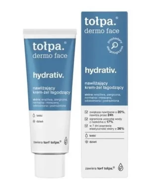 Tołpa Dermo Face Hydrativ hialuronowy krem-żel nawilżający na noc 40 ml