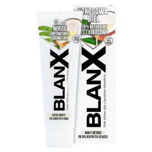 BlanX Coco White wybielająca pasta do zębów z olejem kokosowym 75 ml