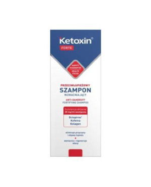 Ketoxin Forte przeciwłupieżowy szampon wzmacniający, 200 ml