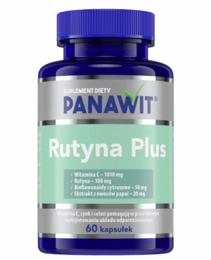 Panawit Rutyna Plus, kapsułki, 60 sztuk