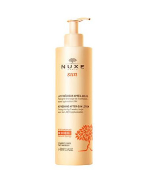 NUXE SUN, Orzeźwiający balsam po opalaniu do pielęgnacji twarzy i ciała, 400 ml