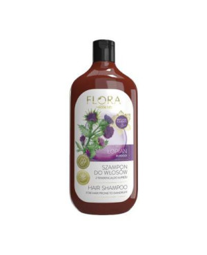 Flora Szampon do włosów z tendencją do łupieżu Łopian, 500 ml