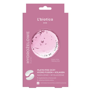 L'biotica, Hydrożelowe Płatki pod oczy z kolagenem, 1 para