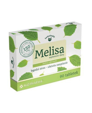 Alg Pharma Melisa, tabletki, 90 sztuk