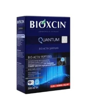 Bioxcin Quantum, Szampon z aktywnymi bio peptydami, przeciw wypadaniu włosów, 300 ml