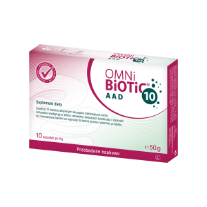 Omni-Biotic 10 AAD, proszek, saszetki, 10 sztuk