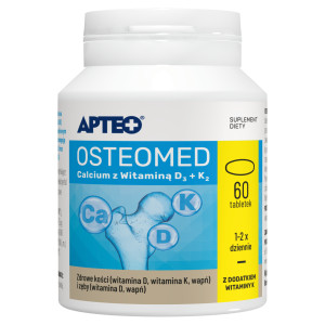 Apteo Osteomed Calcium z Witaminą D 60 tabletek