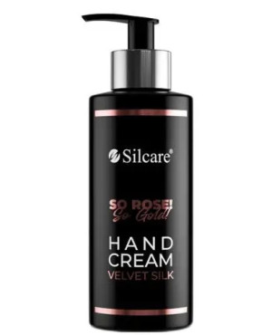 Silcare, Hand Cream So Rose! So Gold! Silk Touch, krem do rąk, 240 ml