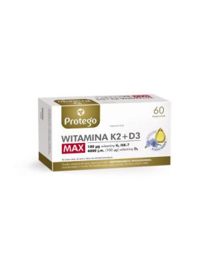 Protego, Witamina K2 + D3 Max, kapsułki, 60 sztuk