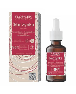Floslek Stop Naczynka, Koncentrat z hesperydyną redukujący zaczerwienienia, 30 ml