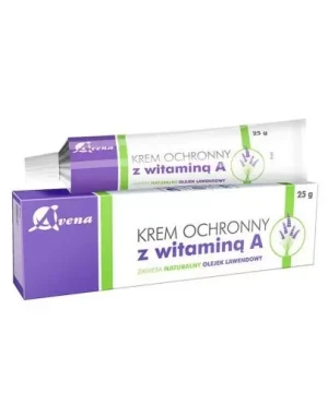 Avena, Krem ochronny z witaminą A, 25 g