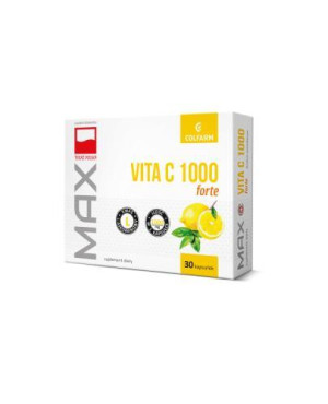 Colfarm Max Vita C 1000 forte, 30 kapsułek