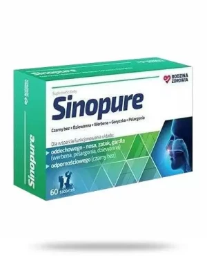 Rodzina Zdrowia, Sinopure, tabletki, 60 sztuk